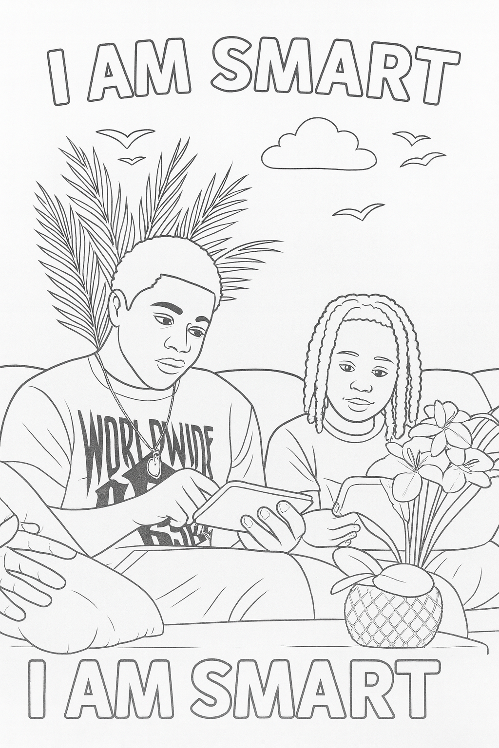 Landon's Land Coloring Book